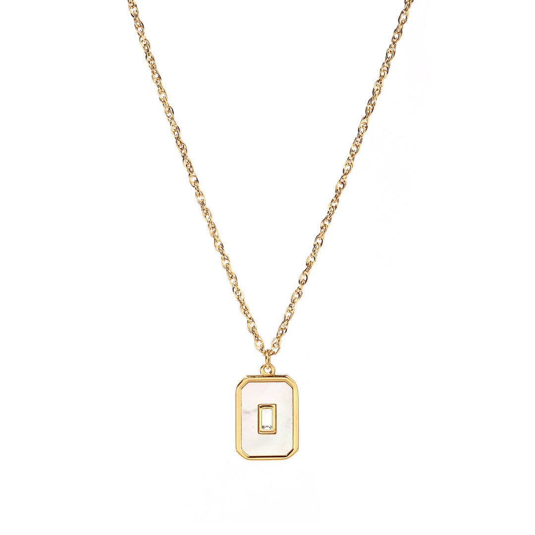 Enamel Charm Necklace - STYLOFYYBS