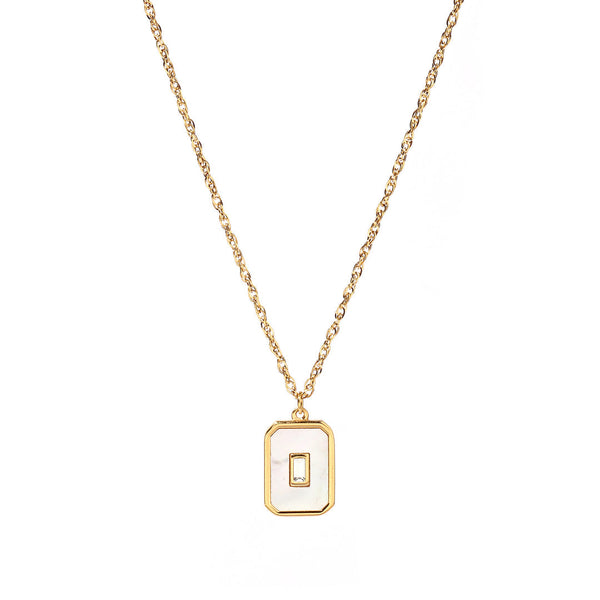 Enamel Charm Necklace - STYLOFYYBS