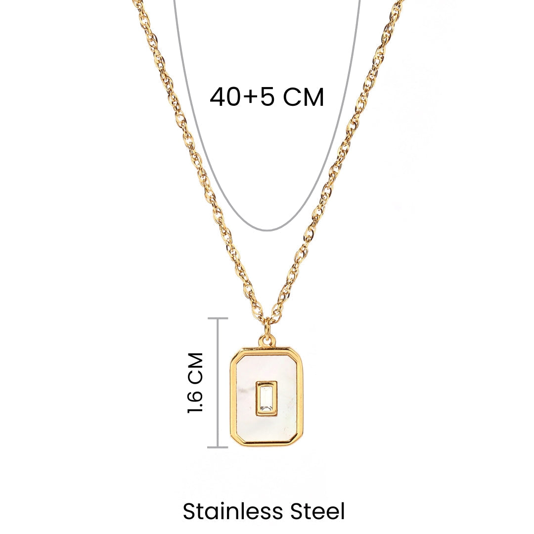 Enamel Charm Necklace - STYLOFYYBS