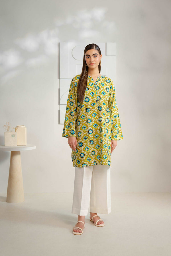1 Piece Printed Khaddar Shirt