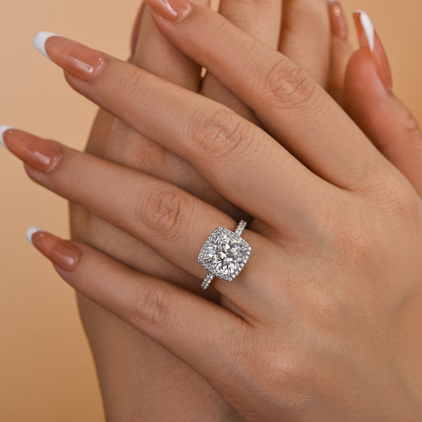 Silver Diamond Ring - STYLOFYYBS