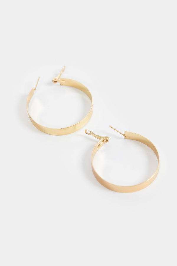 Large Hoop Earrings - STYLOFYYBS