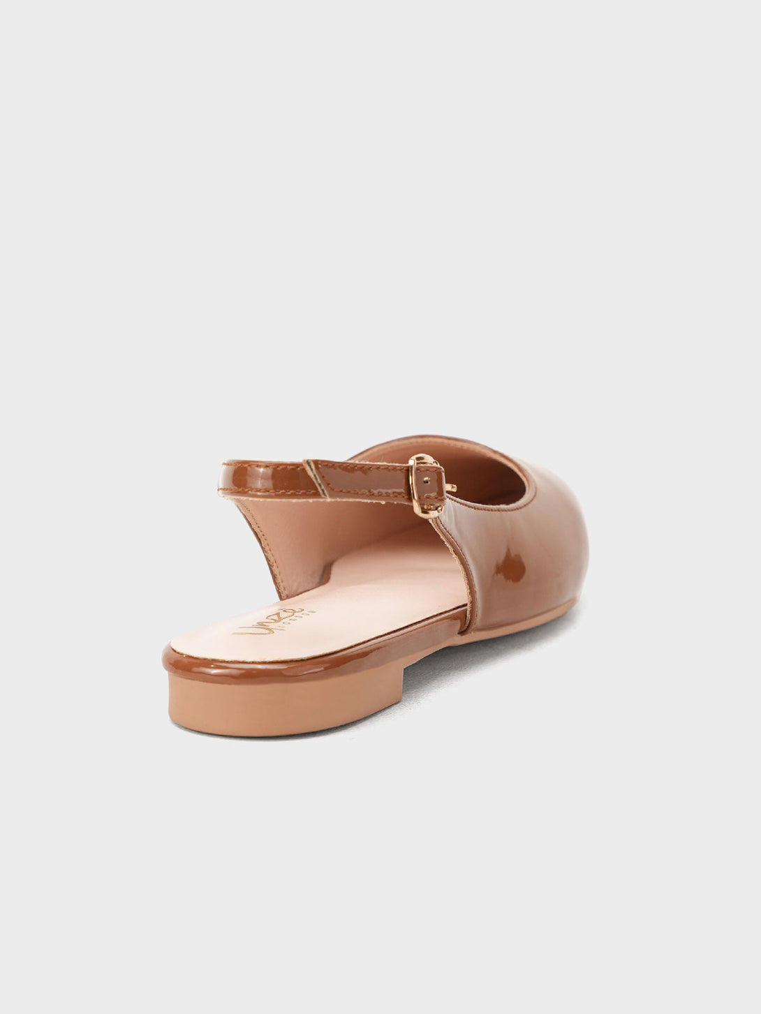 Patent Pointed Flat Shoes - STYLOFYYBS