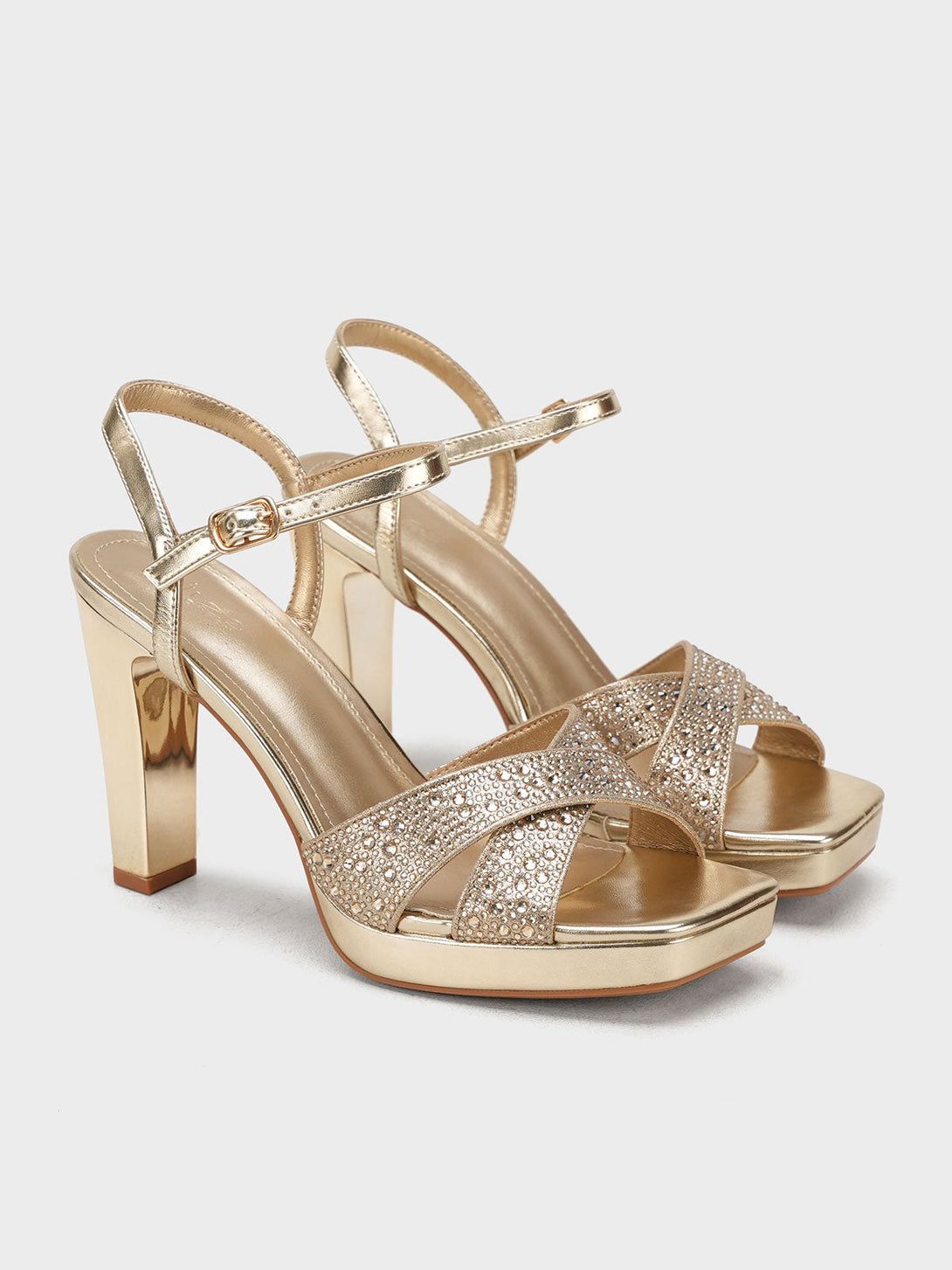 Glamorous Block Heel Sandals - STYLOFYYBS